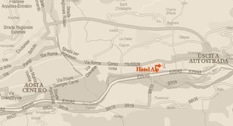 奥斯塔 Alp酒店 外观 照片